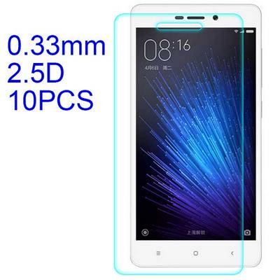 10Pcs 2.5D Lobo Material Tempered Glass with Korean Glue Screen Protector for Xiaomi Redmi 3S