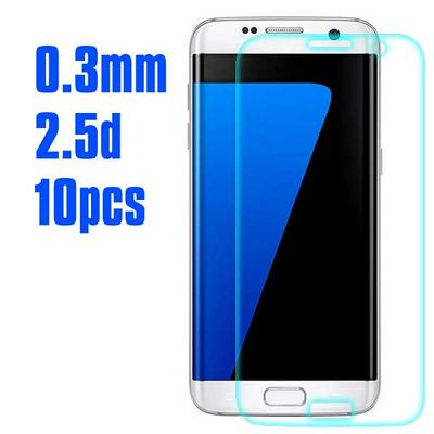 No Package 10Pcs 2.5D 0.3mm Premium Tempered Glass Screen Protector for Samsung Galaxy S7 / G9300