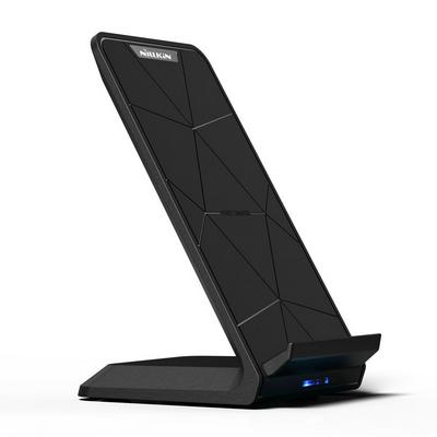 Nillkin MC018 Matte Texture Geometric Lines with Charging Indicator Light Qi Fast Wireless Charging Stand for iPhone X / 8 Plus / Samsung Note 8 / S8 / S8 Plus / S7 / S7 Edge - Black
