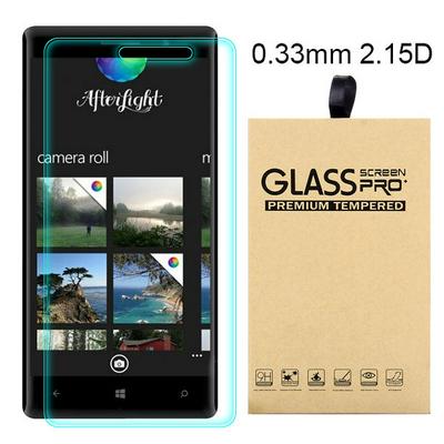 2.15D 0.33mm 9H Arc Edge Explosion-Proof Transparent Tempered Glass Screen Protector for Microsoft 830