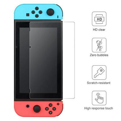 2.5D 9H 0.3mm High Definition Clear Transparent Anti-Scratch Lobo Material with Korean Glue Tempered Glass Screen Protector for Nintendo Switch