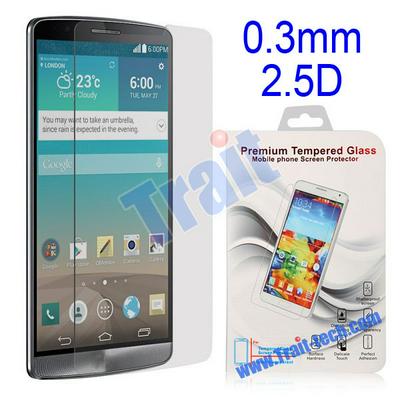 0.3mm 2.5D Tempered Glass LCD Screen Protector Guard Film for LG G3 D850 D855 LS990