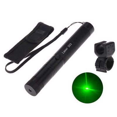LT-303 Zoom Focusing Laser Pointer with Safety Key - Green Light