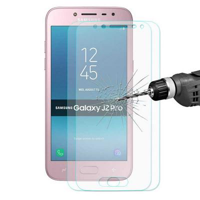 2Pcs * Enkay Hat-Prince 0.26mm 9H 2.5D ARC Anti-scracth Explosion-proof Premium Tempered Glass Screen Protector Film for Samsung Galaxy J2 Pro (2018) / J2 (2018) 