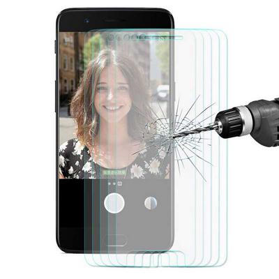 Enkay Hat-Prince 5Pcs 0.26mm 9H 2.5D Arc Edge Tempered Glass Protective Film for OnePlus 5 