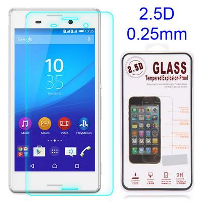 0.25mm 2.5D Explosion-proof Tempered Glass Film Guard Screen Protector for Sony Xperia M4 Aqua