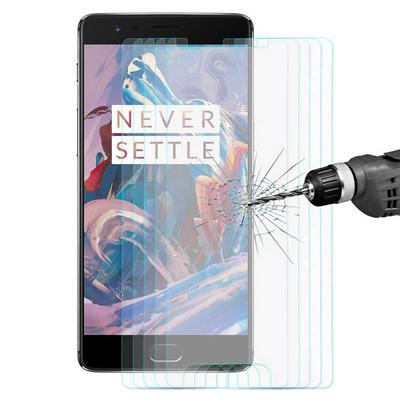 Enkay Hat-Prince 5Pcs 0.26mm 9H 2.5D Arc Edge Tempered Glass Protective Film for OnePlus 3 / 3T