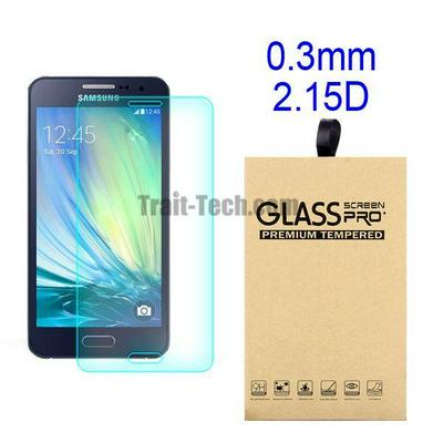 0.3mm 2.15D Tempered Glass Screen Protector for Samsung Galaxy A3 SM-A300F A3000