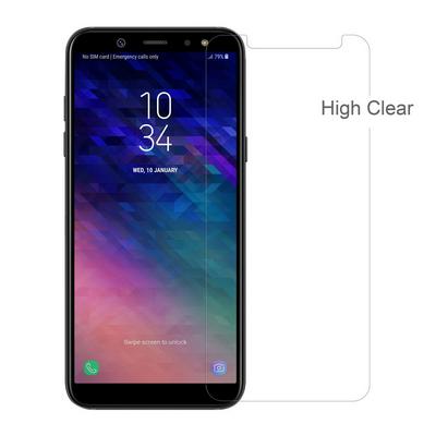 Nillkin Super Clear Anti-Fingerprint Transparent Simple Set Protective Screen Protector Film for Samsung Galaxy A6 (2018) 
