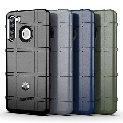 For Samsung Galaxy A21 European Version Shield Protective Series Military-grade Anti-fall Shockproof Soft TPU Back Cover Case