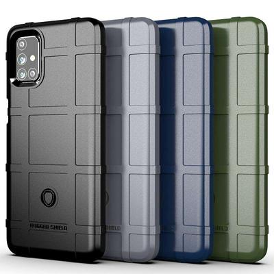 For Samsung Galaxy M31s Shield Protective Series Military-grade Anti-fall Shockproof Soft TPU Back Cover Case