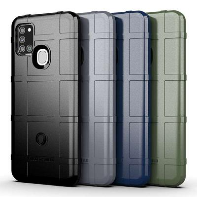 For Samsung Galaxy A21s Shield Protective Series Military-grade Anti-fall Shockproof Soft TPU Back Cover Case