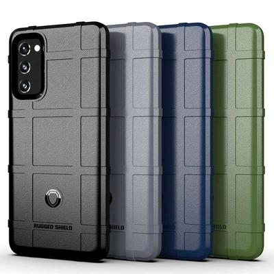 For Samsung Galaxy S20 FE Shield Protective Series Military-grade Anti-fall Shockproof Soft TPU Back Cover Case