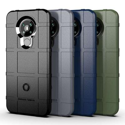 For Nokia 5.3 Shield Protective Series Military-grade Anti-fall Shockproof Soft TPU Back Cover Case