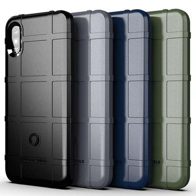 For Xiaomi Redmi 9A Shield Protective Series Military-grade Anti-fall Shockproof Soft TPU Back Cover Case
