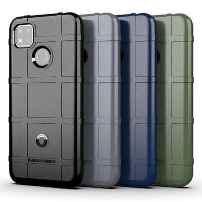 For Xiaomi Redmi 9C Shield Protective Series Military-grade Anti-fall Shockproof Soft TPU Back Cover Case