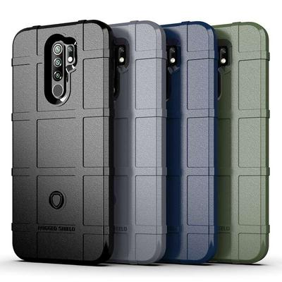 For Xiaomi Redmi 9 Shield Protective Series Military-grade Anti-fall Shockproof Soft TPU Back Cover Case