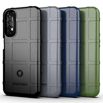For Realme 7 Shield Protective Series Military-grade Anti-fall Shockproof Soft TPU Back Cover Case