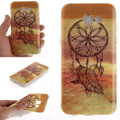 Colored Painting IMD Soft TPU Back Cover Case for Samsung Galaxy A3 (2017) - Dreaming Catcher