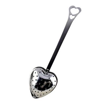 New Heart-shaped Stainless Steel Loose Tea Infuser Leaf Strainer Filter Diffuser Herbal Spice
