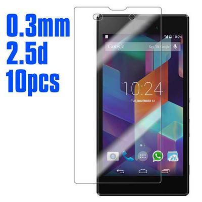 No Package 10pcs 0.3mm 2.5D Arc Edge AGC Japan Toyo Glue Tempered Glass Film for Sony Xperia T3 / M50W
