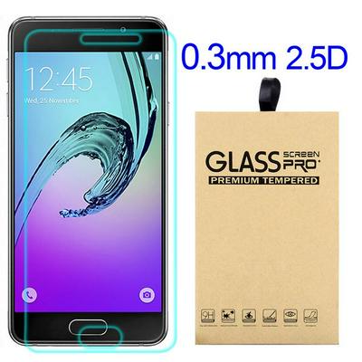 HD Anti-crack Series 0.3mm 2.5D 9H Tempered Glass Screen Protector Protective Film for Samsung Galaxy A3 (2016)/ A310