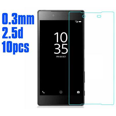 No Package 10pcs 0.3mm 2.5D Arc Edge AGC Japan Toyo Glue Tempered Glass Film for Sony Xperia Z5