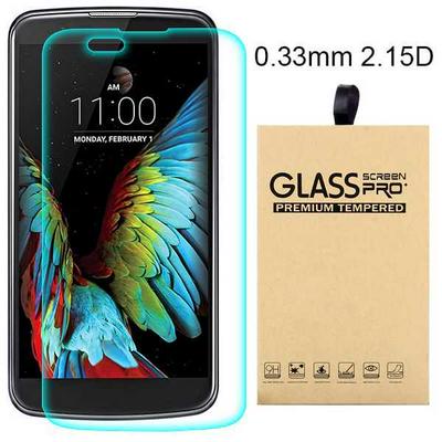 2.15D 0.33mm 9H Arc Edge Explosion-Proof Transparent Tempered Glass Screen Protector for LG LV 5 /K10(2017) /X400 /M250N 