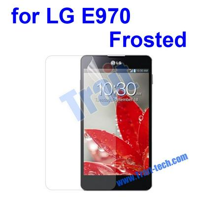 High Quality Frosted Screen Protectors for LG E970 Optimus G