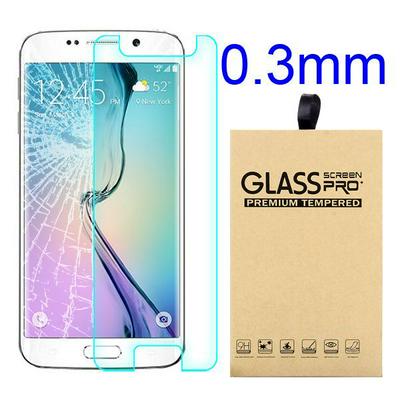Anti-crack Series 0.3mm 2.15D 9 Hard Explosion-proof Tempered Glass Film Guard Screen Protector for Samsung G9250 Galaxy S6 Edge