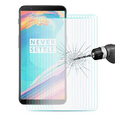 10Pcs * Enkay Hat-Prince 0.26mm 9H 2.5D Full Transparent ARC Explosion-proof Tempered Glass Screen Protector Film for Oneplus 5T