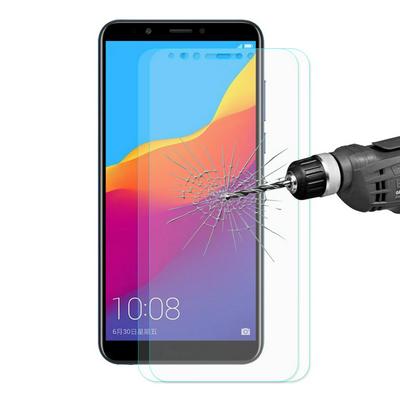 2Pcs Enkay Hat-Prince 0.26mm 9H 2.5D ARC Edged Explosion-proof Anti-scracth Premium Tempered Glass Screen Protector Film for Huawei Honor 7C / Enjoy 8 