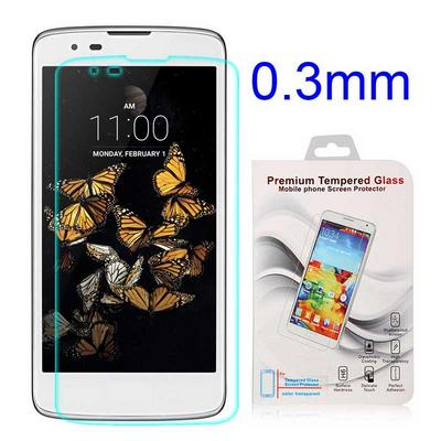 0.3mm Cambered Surface Tempered Glass Screen Protector for LG K8