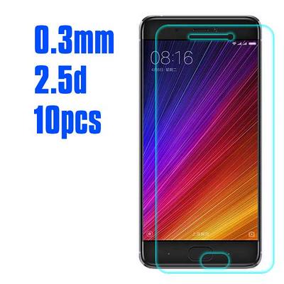 No Package 10Pcs 2.5D 0.3mm Premium Tempered Glass Screen Protector for Xiaomi Mi 5s 
