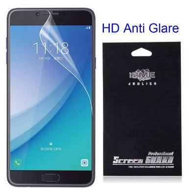 Transparent Anti-glare High Definition PET Screen Protector for Samsung Galaxy C7 Pro