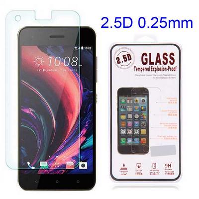 2.5D 0.25mm 9H Explosion-Proof Transparent Tempered Glass Screen Protector for HTC Desire 10 Pro