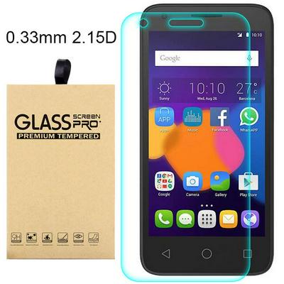 0.33mm 2.15D 9H ARC Tempered Glass Screen Protector Film for Alcatel Pixi 3 (4.0" ) 