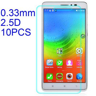 10Pcs 0.33mm 2.5D Lobo Material Tempered Glass with Korean Glue Screen Protector for Lenovo Golden Warrior Note 8 A936