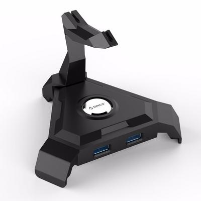 Orico LH4-U3 4 Ports USB 3.0 HUB 5 Gbps Super Speed Charger Compact Splitter Portable Adapter Fixed Mouse Cable No Adapter