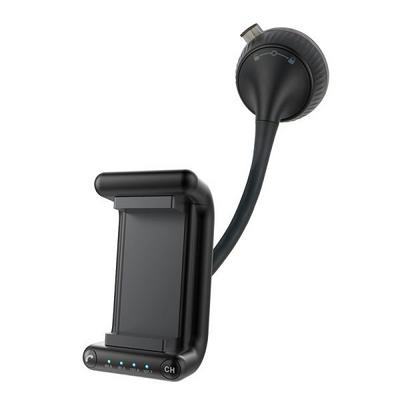 BT8112 Bluetooth DSP Noise Reduction Hands-free Support 4 FM Frequency Support U Disk Music Play DC5V 2A Phone Holder 