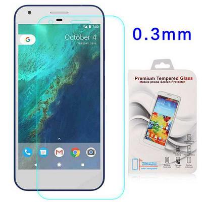 Anti Scratch 0.3mm Arc Face Full Screen Transparent Tempered Glass Screen Protector Film for Google Pixel XL