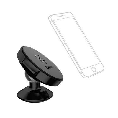 Baseus Small Ears Series Universal Vertical Type Car Mount Aluminium Alloy Magnetic Suction Bracket for iPhone / Samsung / Other Phones / Tablets - Black