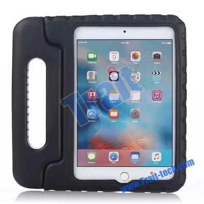 Portable Protective EVA Foam Stand Case for iPad Mini 4 with Handle - Black