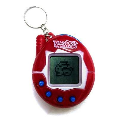 Tamagotchi Virtual Electronic Dinosaur Egg Pet Machine Nostalgic Digital Electronic E-pet Handheld Game Cyber Funny Pet Daily Christmas Toy - Red