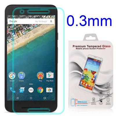 0.3mm 2.5D 9H Tempered Glass Screen Protector Protective Film for LG Google Nexus 5X
