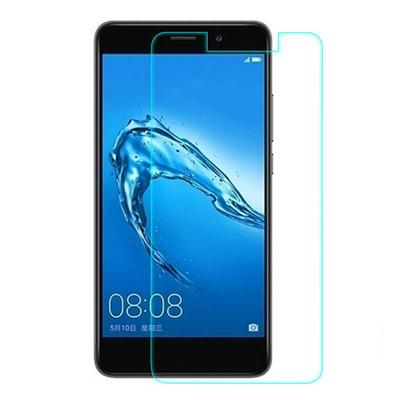 High Definition Crystal 9H Hardness Anti Shock Transparent Tempered Glass Screen Protector Film for Huawei Y7 Prime / Enjoy 7 Plus