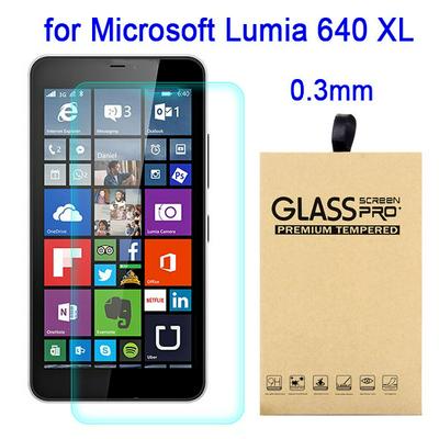 2.15D 0.3mm Tempered Glass Screen Protector for Microsoft Lumia 640 XL