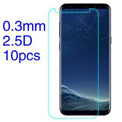10Pcs 0.3mm 2.5D Tempered Glass Screen Protector Film for Samsung Galaxy S8