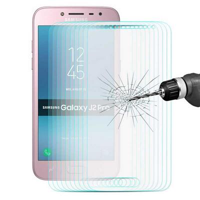 10Pcs Enkay Hat-Prince 0.26mm 9H 2.5D ARC Edged Explosion-proof Anti-scracth Premium Tempered Glass Screen Protector Film for Samsung Galaxy J2 Pro (2018) / J2 (2018)