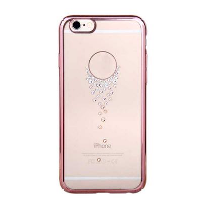 Transparent PC Back Cover Case for iPhone 7 / 8 - Diamond Studded Starry Tear Series 